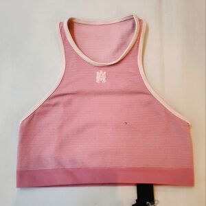 NWD$590 AMIRI Ma Embroidered Seamless Racerback Bra Sz Medium/Large